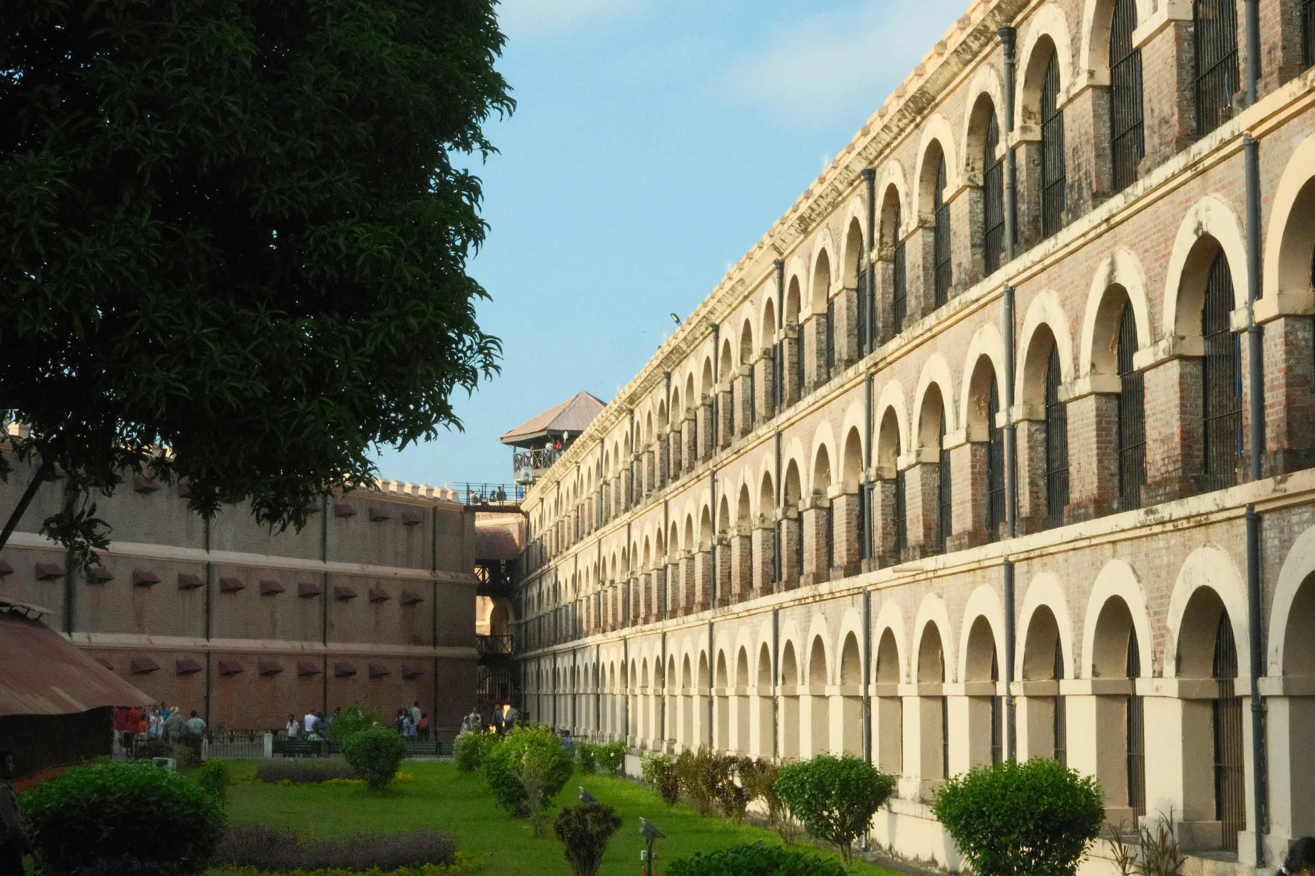 Cellular Jail exterior view