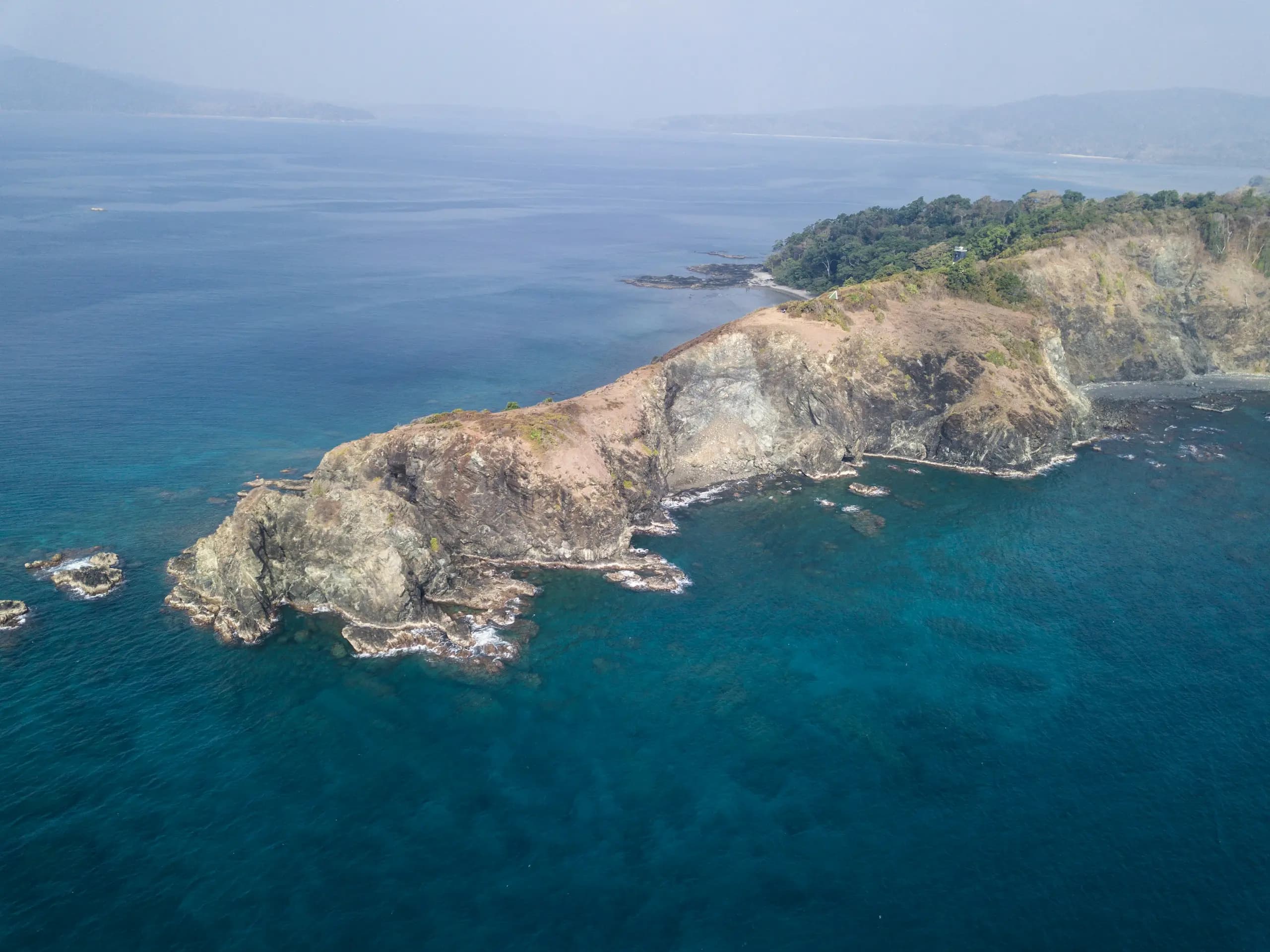 Birding and rocky shoreline